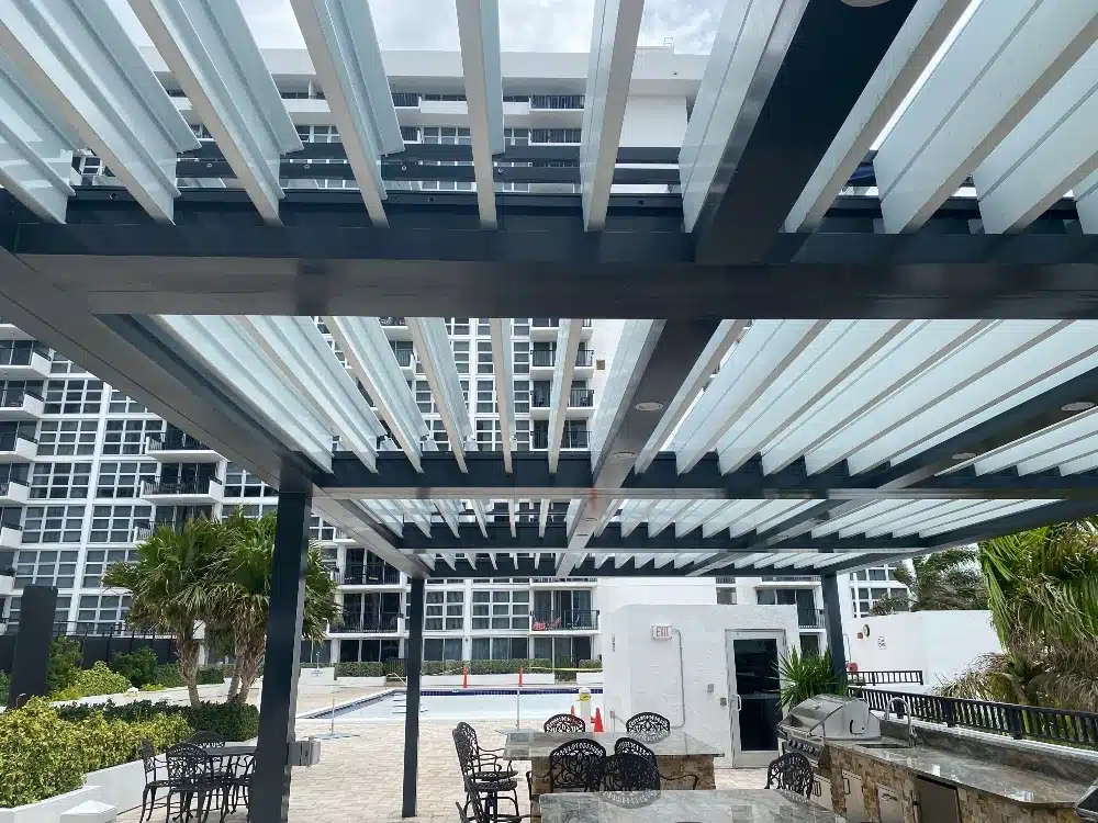 Adjustable Louvered Pergola