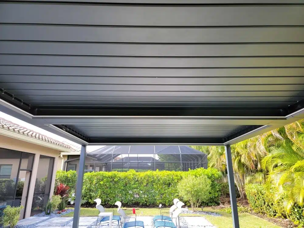 Adjustable Louvered Pergola
