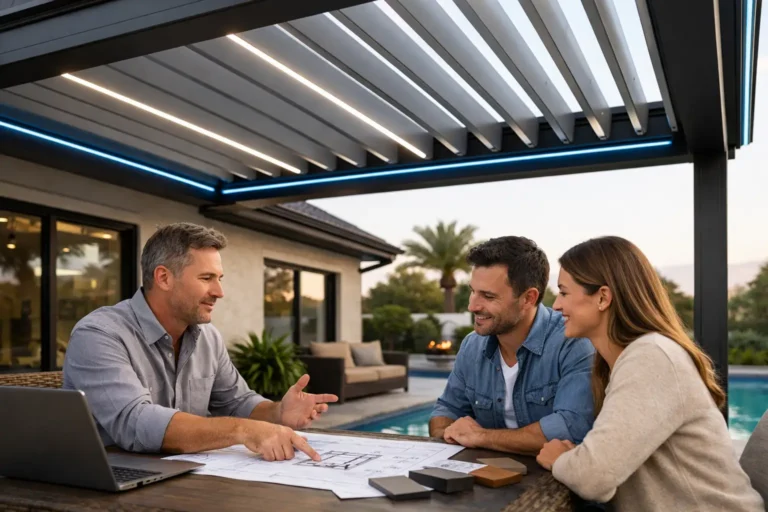 Custom Aluminum Pergola Design Consultation