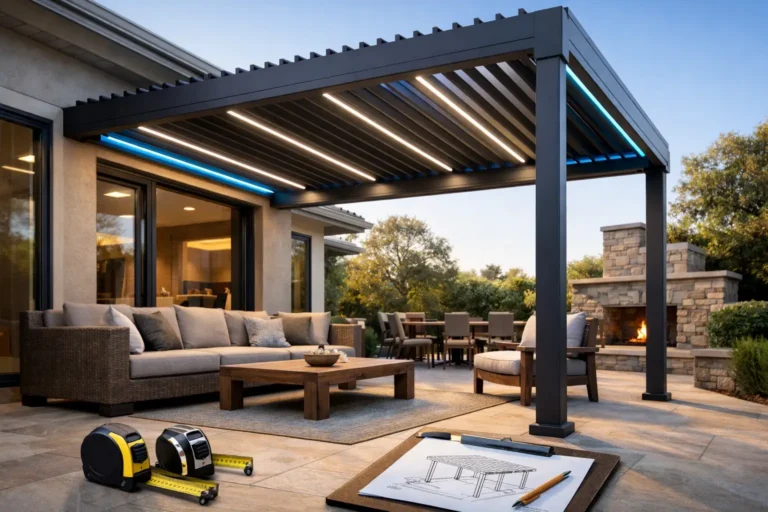 How to Size Pergola for Patio Spaces